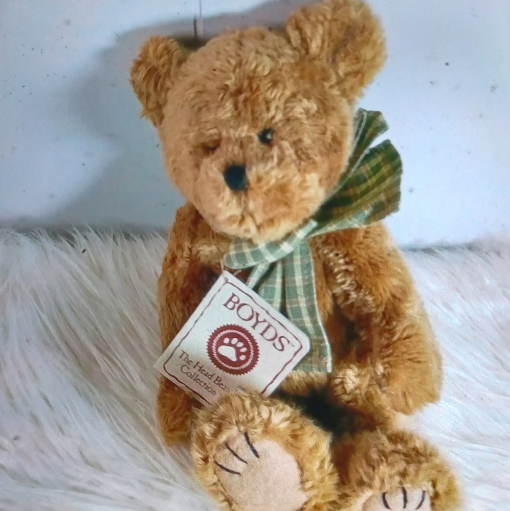 Retired Boyd's bear  Teddy. Named Dubley